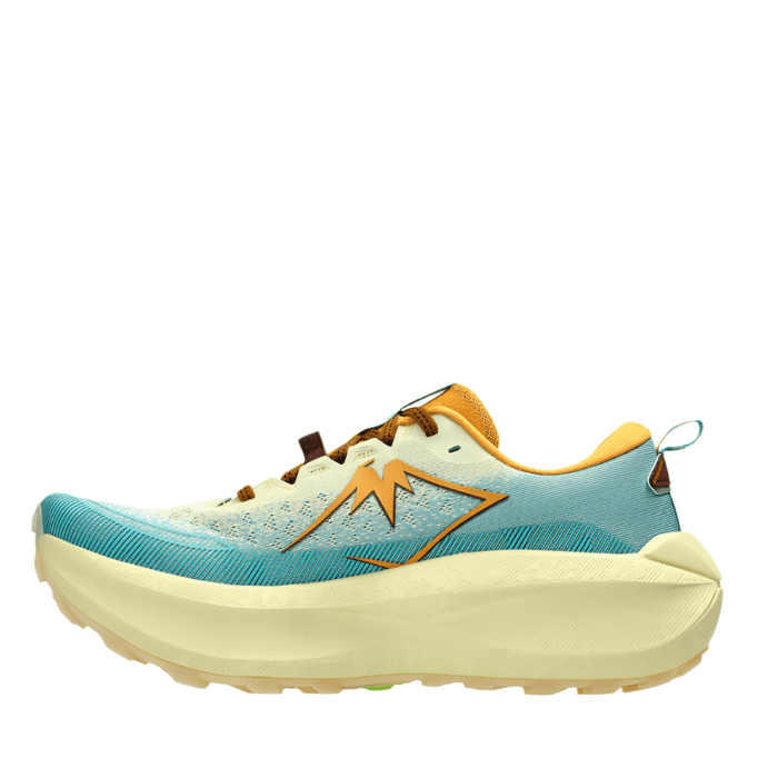ASICS Shoes ASICS Men's TRABUCO MAX 4 Trail Running Shoes in Wheat Yellow/Dark Red Planet AW25 - Up and Running