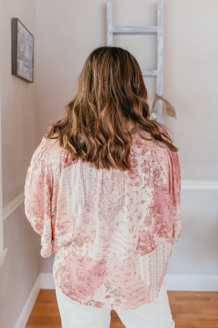 Blush Beauty Top - Macoma Boutique120 Long Sleeve