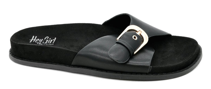 Corky's Black Passport Sandals - Macoma Boutique304 Sandals