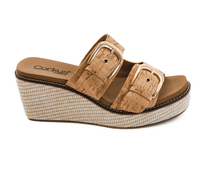 Corky's Cork Manifest Wedges - Macoma Boutique302 Wedges & Heels
