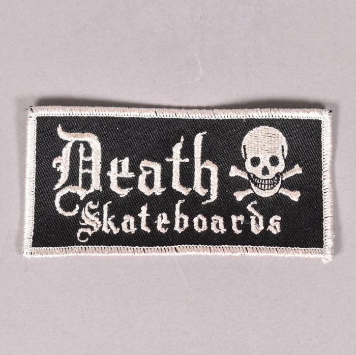 Death Skateboards Sew on Patch