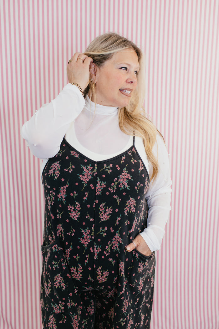 Moonlit Garden Overalls