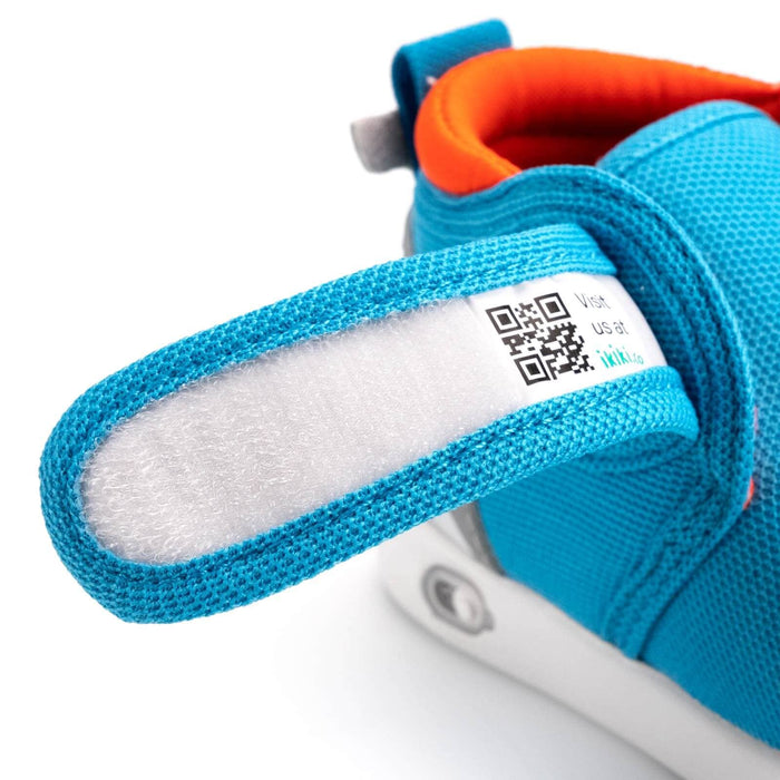 Narwhal Squeaky Toddler Shoes | Blue Squeaky Shoes ikiki® Shoes