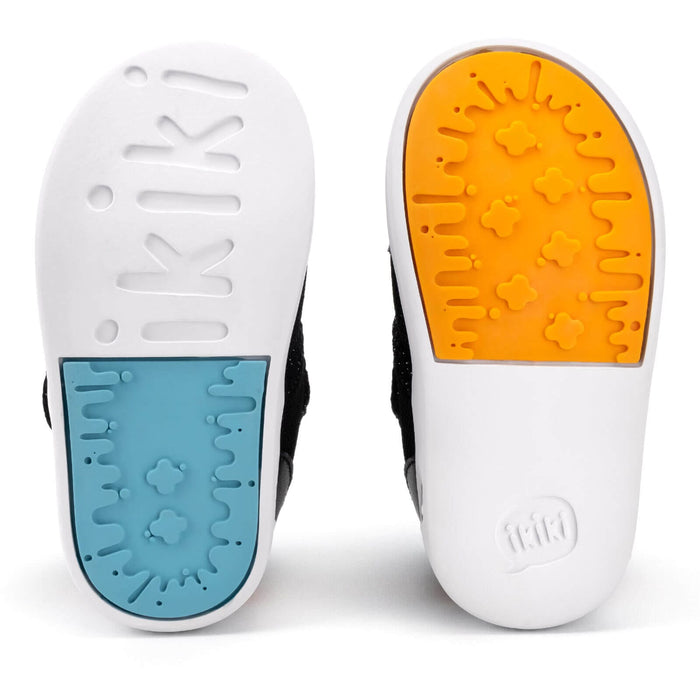 Penguin Squeaky Toddler Shoes | Sparkly Black Squeaky Shoes ikiki® Shoes