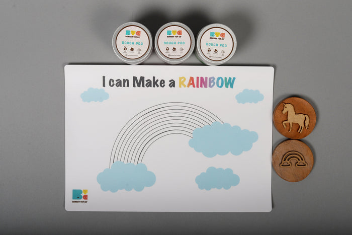 Play Dough Kit | I can make a Rainbow | Reusable - Bombay Toy Company