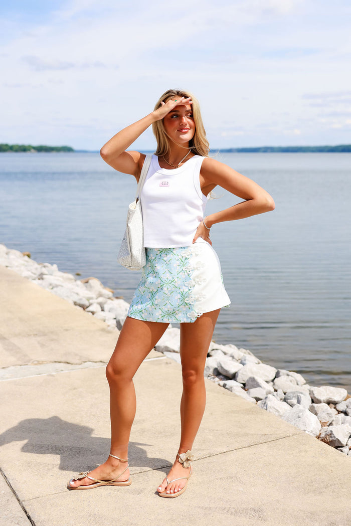 Portside Mini Skort - Floral