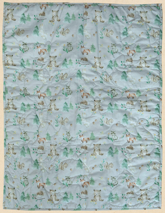 PRE ORDER | Whimsical Woods Quilt - Bombay Toy Company