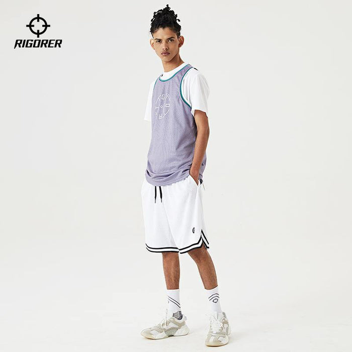 Basketball pants men's summer sports shorts quick-drying shorts - Rigorer Official Flagship Store