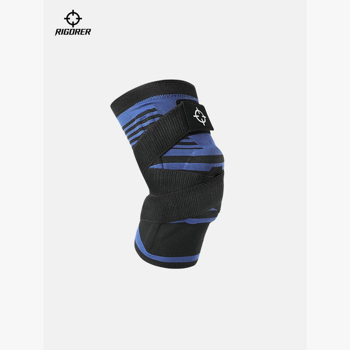 Knee Brace Cotton TPU Anti-Skid Strip Double Support Bars Silicone Pad - Rigorer Official Flagship Store