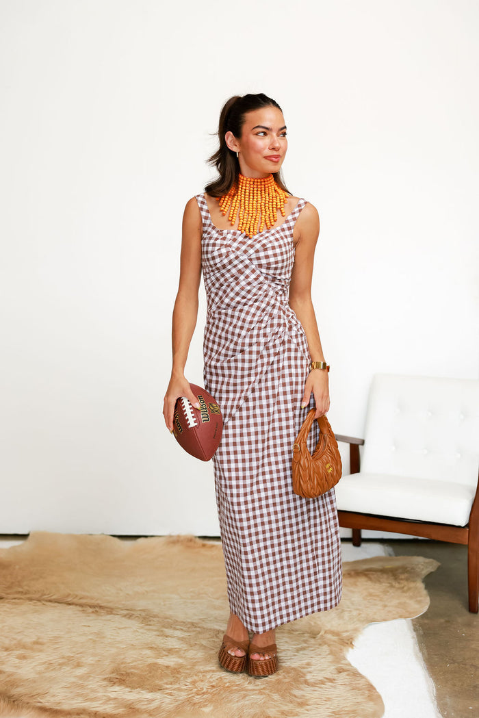 Sideline Maxi - Gingham