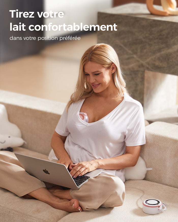 Tire-lait portable V1 Pro de qualité hospitalière
