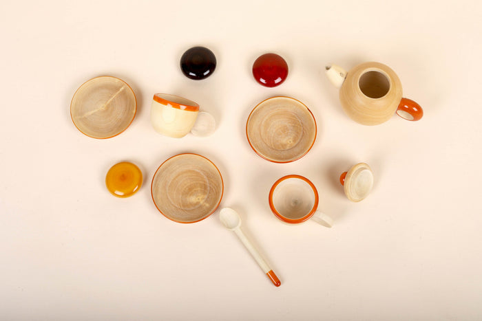 Wooden Tea Party Set – A Timeless Invitation to Imaginative Play