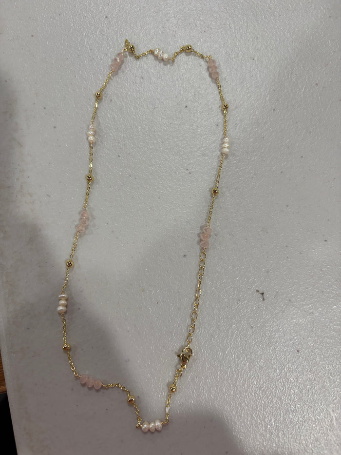 Sea Breeze Necklace - Pink