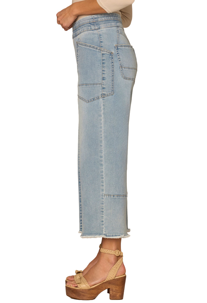 "Ab"solution® Skyrise Glider Crop Jeans