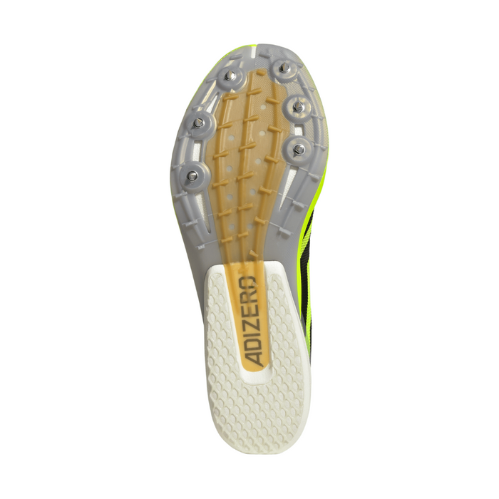adidas Adizero Avanti XC Running Spikes in Lucid Lemon/Black AW25