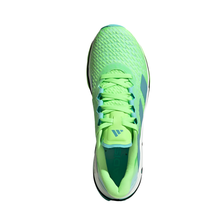 adidas Men's Adistar BYD Running Shoes in Lime Burst/Mint Ton/Flash Aqua AW25
