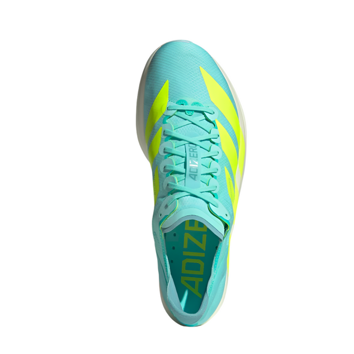 adidas Men's Takumi Sen 11 Running Shoes in Flash Aqua/Zero Metalic /Mint Ton AW25