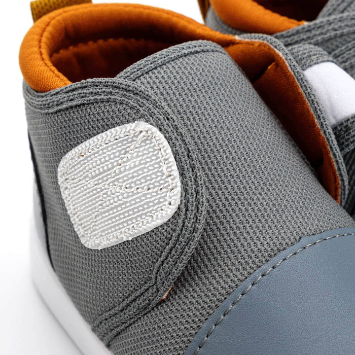 Agent Slate Squeaky Toddler Shoes | Gray Squeaky Shoes ikiki® Shoes