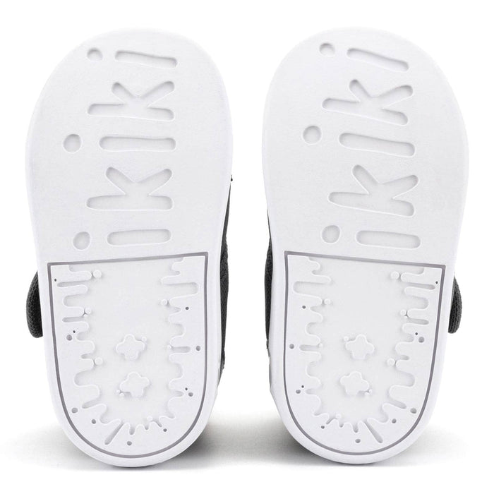 Agent Slate Squeaky Toddler Shoes | Gray Squeaky Shoes ikiki® Shoes