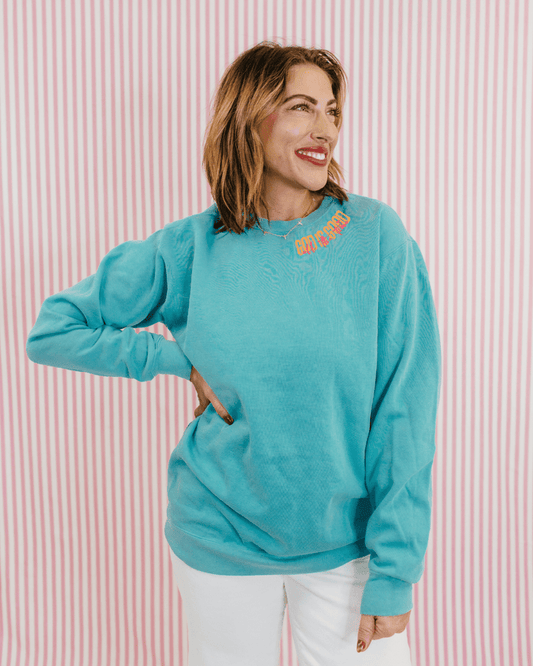 All The Time Graphic Pullover - FINAL SALE - Macoma Boutique555 Presales