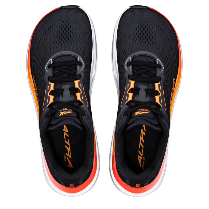 Altra Men's Torin 9 ST Running Shoes in Black/Orange Pop/Fiery Coral AW26