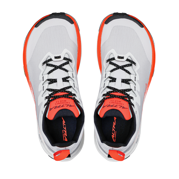 Altra Women's Experience Wild 3+ Trail Running Shoes in White/Coral SS26