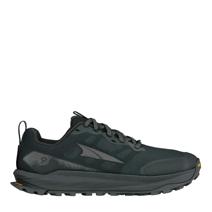 Altra Women's Lone Peak 9+ Trail Running Shoes in Black, side view