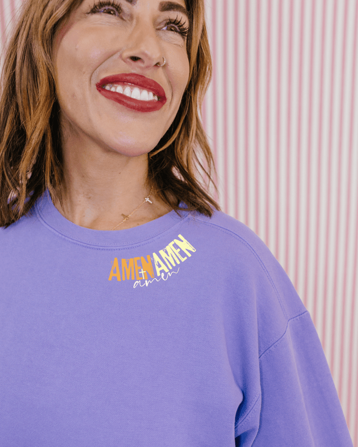 AMEN x3 Graphic Pullover - FINAL SALE - Macoma Boutique555 Presales