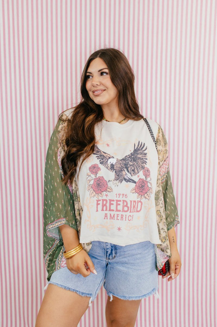 Americana Muse Top - Macoma Boutique100 Short Sleeve