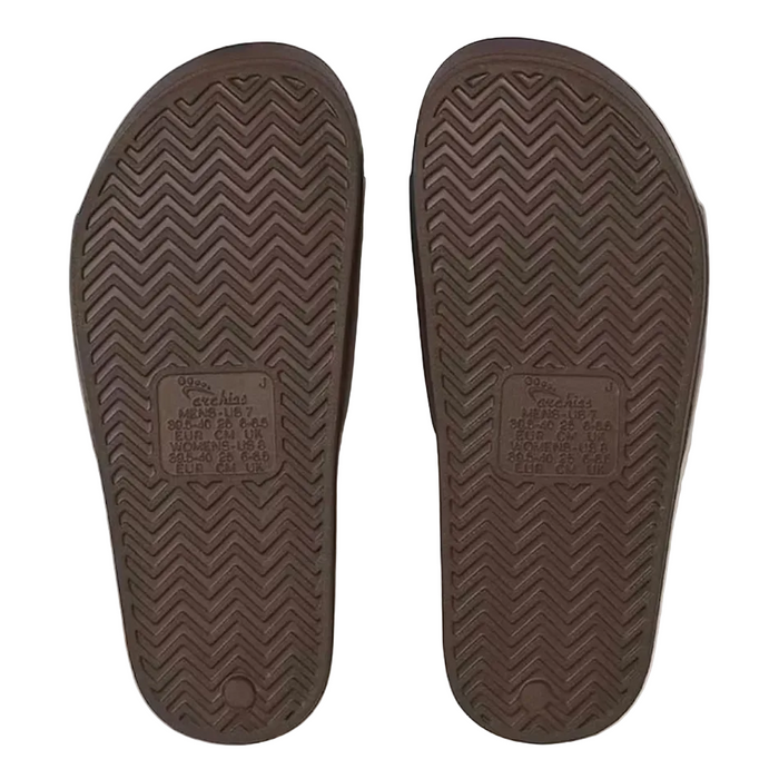 Archies Arch Support Slides in Dark Brown
