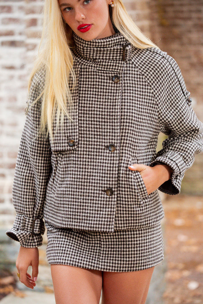 Arthur Skirt - Mocha Plaid