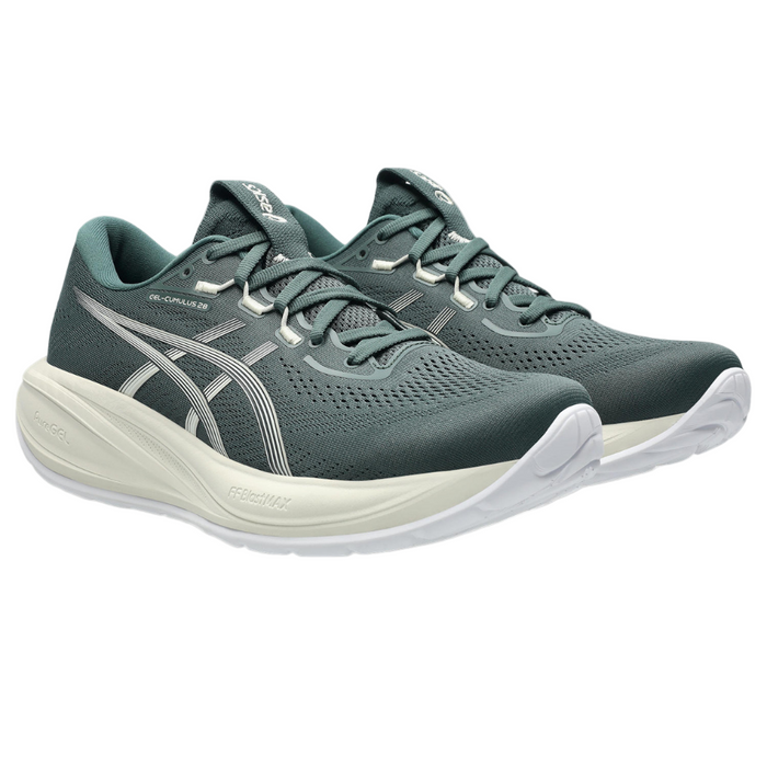 ASICS Men's GEL-CUMULUS 28 Running Shoes in Dusty Fern/Ivory SS26