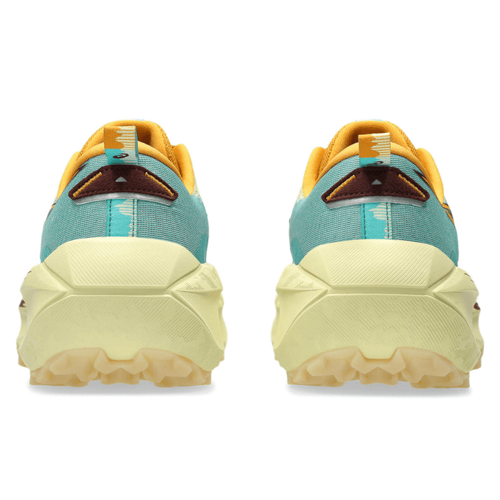 ASICS Shoes ASICS Men's TRABUCO MAX 4 Trail Running Shoes in Wheat Yellow/Dark Red Planet AW25 - Up and Running