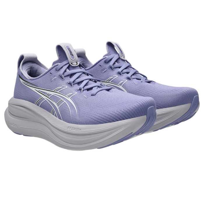 ASICS Women's GEL-NIMBUS 28 Running Shoes in Bluebell/White SS26