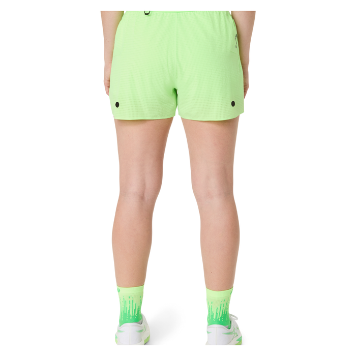 ASICS Women's METARUN SPLIT SHORT in Illuminate Green SS26