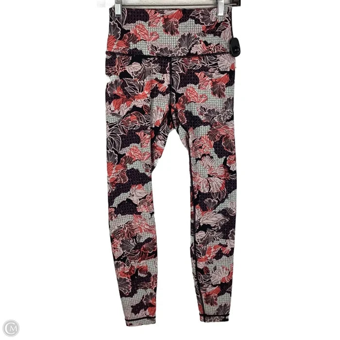 Athletic Leggings By Lululemon In Pink, Size: 6