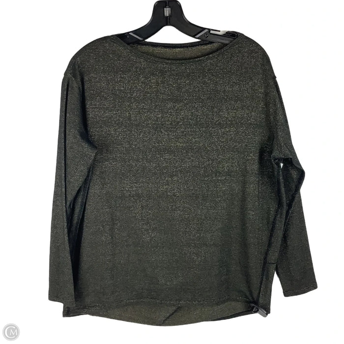 Athletic Top Long Sleeve Crewneck By Lululemon In Gold Estimated Small