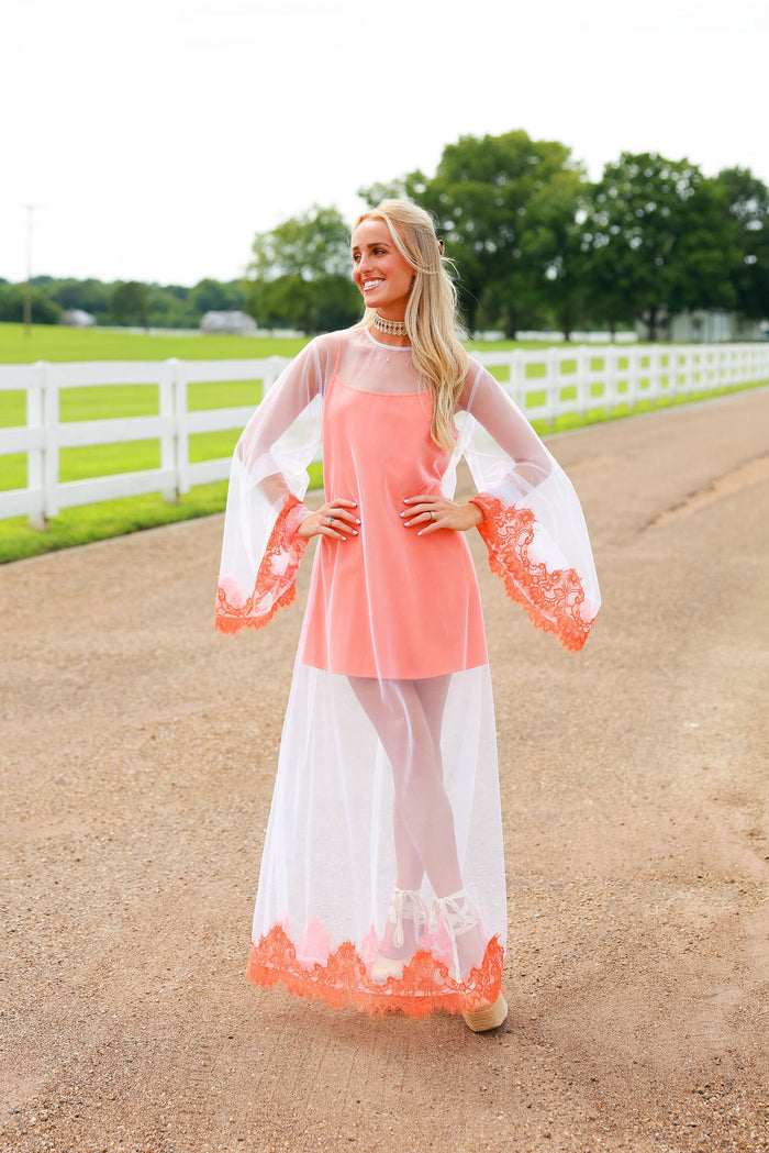 Ayres Dress - Orange