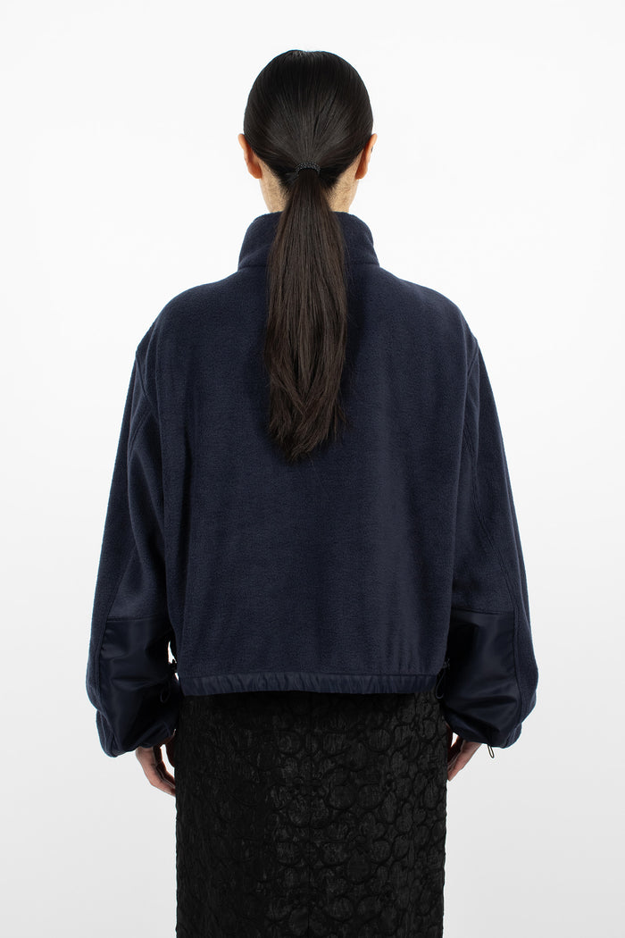 Bastian Fleece Top Navy