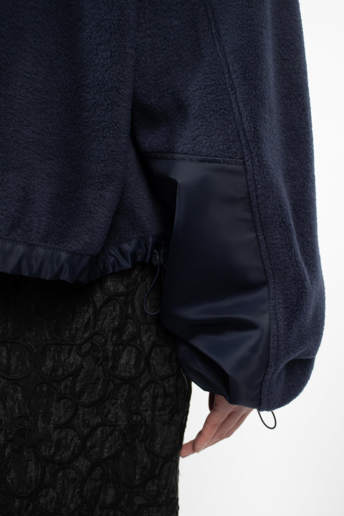 Bastian Fleece Top Navy
