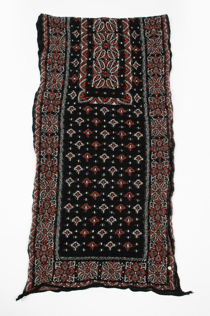 Big-Mama Bandana Scarf Black