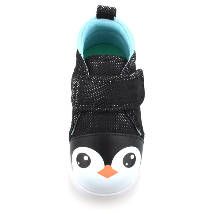 Black Penguin Squeaky Toddler Shoes V2.0 Singletons Squeaky Shoes ikiki® Shoes
