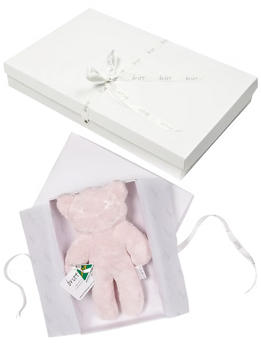 Britt Snuggles Bear — Misty Grey
