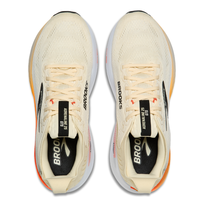 Brooks Men's Adrenaline GTS 25 Running Shoes in Rutabaga/Tigerlily/Orange AW26