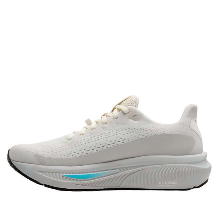 Brooks Women's Ghost 17 GTX Running Shoes in Coconut/Oyster/Blue AW25