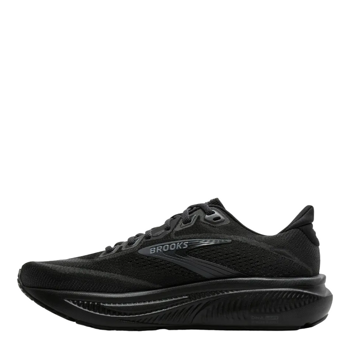 Brooks Women's Ghost 18 Wide Fitting (D) Running Shoes in Black/Black/Ebony AW26
