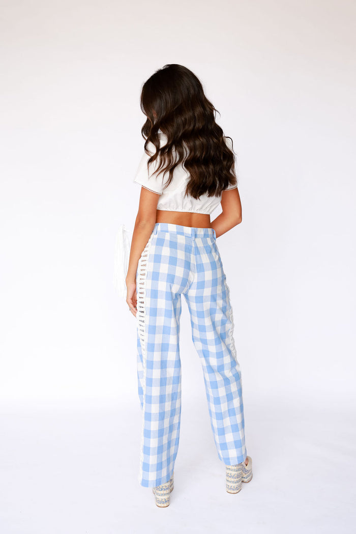 Capri Pant -Blue