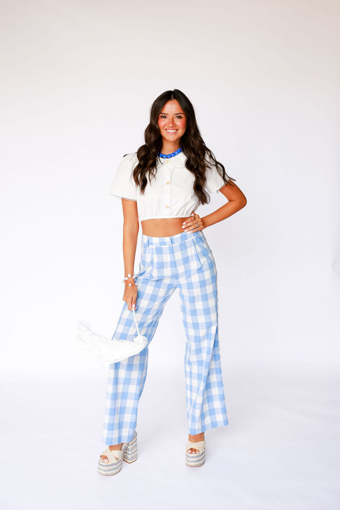 Capri Pant -Blue