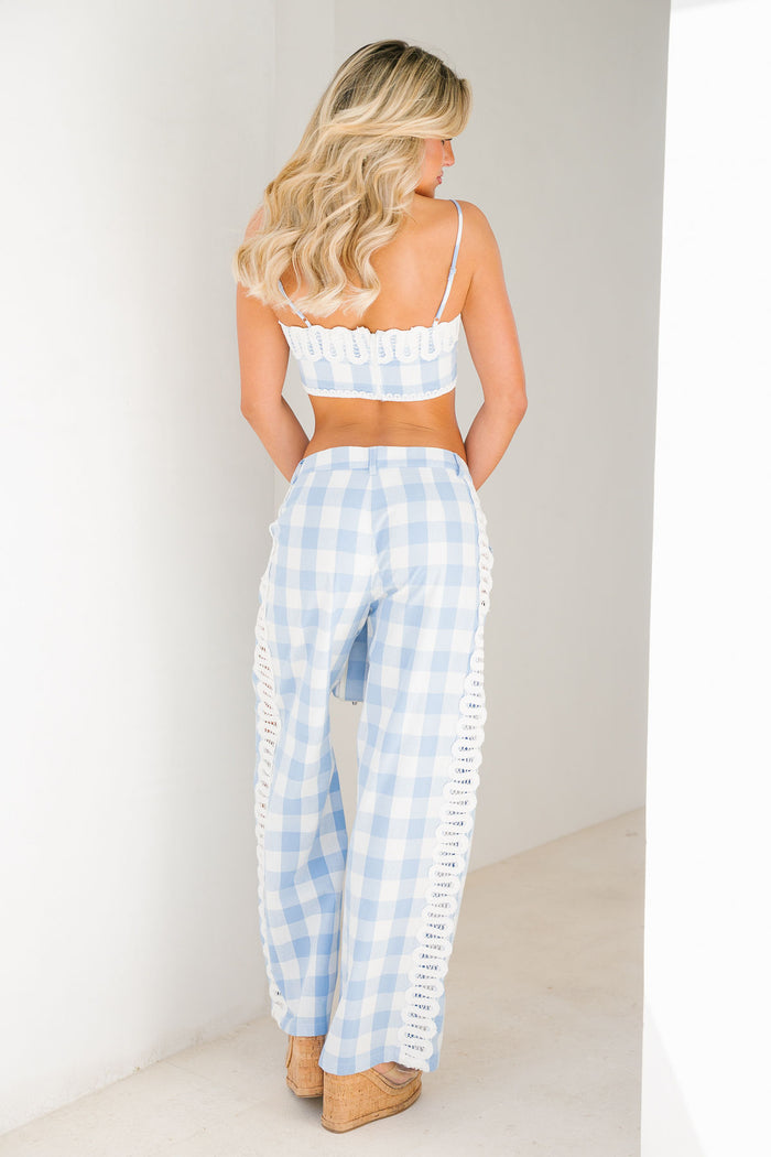 Capri Pant -Blue