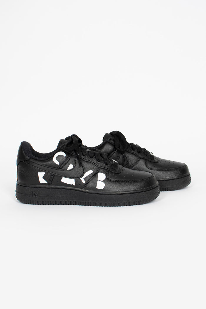 CDG BLACK x Nike Air Force 1 Low Retro Black